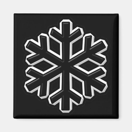 Iron Snowflake Magneet (Voorkant)