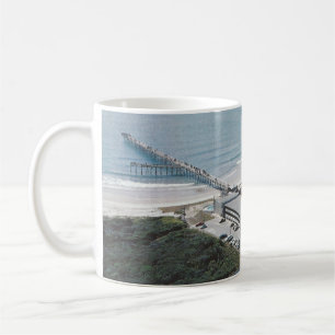 Iron Steamer Pier, North Carolina  Briefkaart Koffiemok