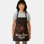 Iron T Bittersweet Mood: Dark Chocolate Cake Art Schort (Insitu)