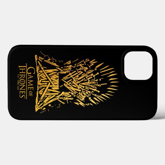 Iron Throne Icon Case-Mate iPhone Case (Achterkant (horizontaal))