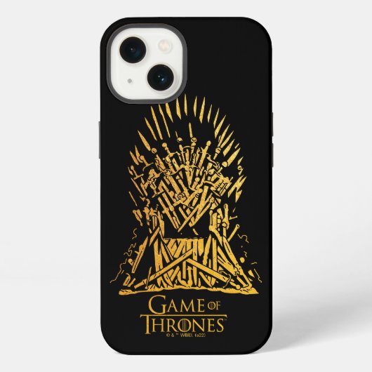 Iron Throne Icon iPhone Hoesje (Achterkant)