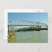 Iron Truss Bridge Briefkaart (Voorkant / Achterkant)