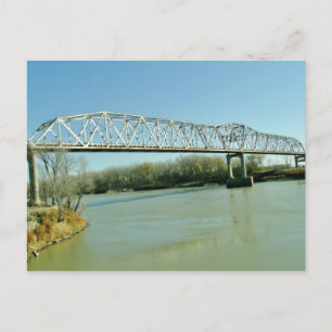 Iron Truss Bridge Briefkaart