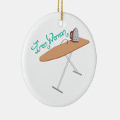 Iron Wemon Keramisch Ornament (Rechts)