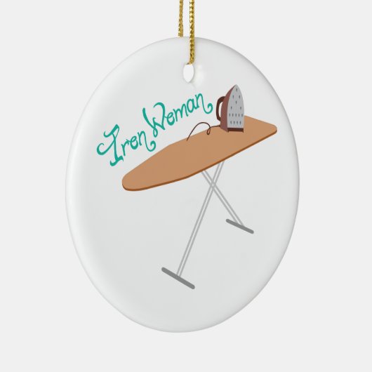 Iron Wemon Keramisch Ornament (Rechts)