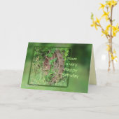  Iron Wheel-kaart - pas elke gelegenheid aan Kaart (Gele Bloem)