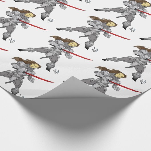 Iron Will Maiden Sylvia Cadeaupapier (Hoek)