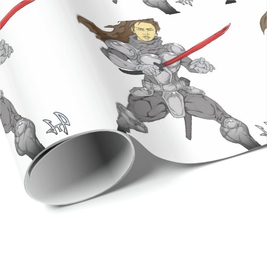 Iron Will Maiden Sylvia Cadeaupapier (Rol Hoek)