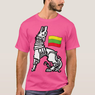 Iron Wolf Lietuva beroemd gemaakt door Litouwen St T-shirt