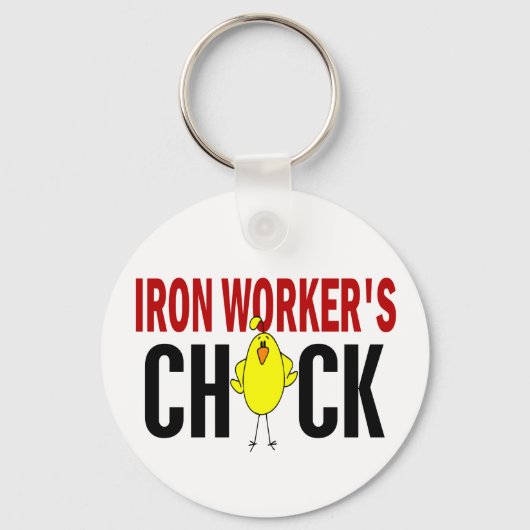 IRON WORKER'S CHICK SLEUTELHANGER (Voorkant)