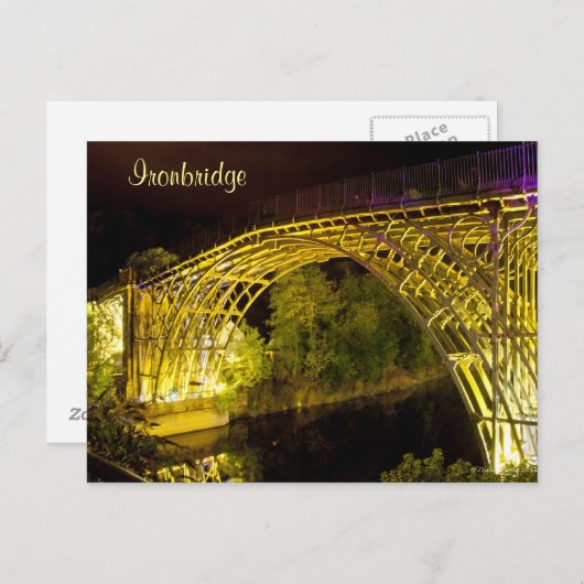 Ironbridge in het Briefkaart Lichten (Voorkant / Achterkant)