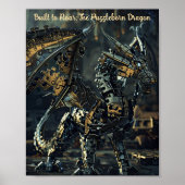 Ironclad Dragon Puzzle Poster (Voorkant)
