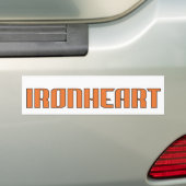 Ironhart Bumpersticker (Op auto)