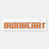 Ironhart Bumpersticker (Voorkant)