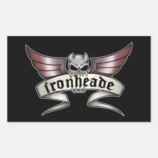 Ironheade Sticker (Voorkant)