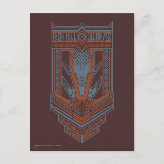 Ironhill Dwarves Shield Icon Briefkaart (Voorkant)