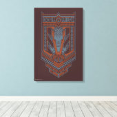 Ironhill Dwarves Shield Icon Canvas Afdruk (Insitu (Houten vloer))