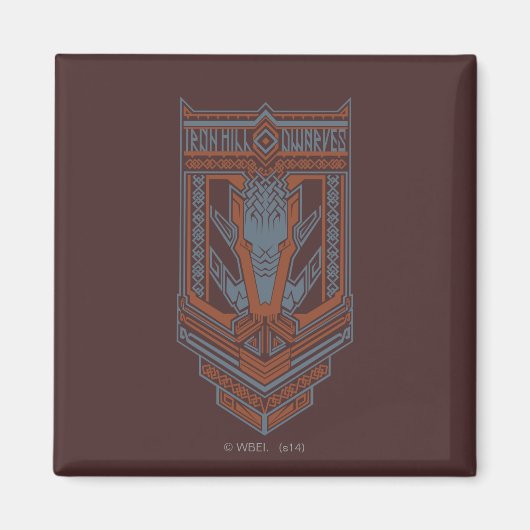 Ironhill Dwarves Shield Icon Magneet (Voorkant)