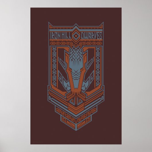 Ironhill Dwarves Shield Icon Poster (Voorkant)