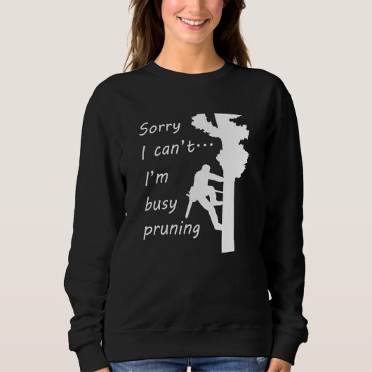 Ironic Arborist Dad Tree Surgeon Arboricultuur Trui (Voorkant)