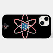 Ironic Atomic Case-Mate iPhone Case (Achterkant (horizontaal))