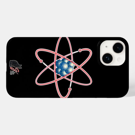 Ironic Atomic Case-Mate iPhone Case (Achterkant (horizontaal))