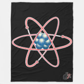 Ironic Atomic Fleece Deken (Voorkant)