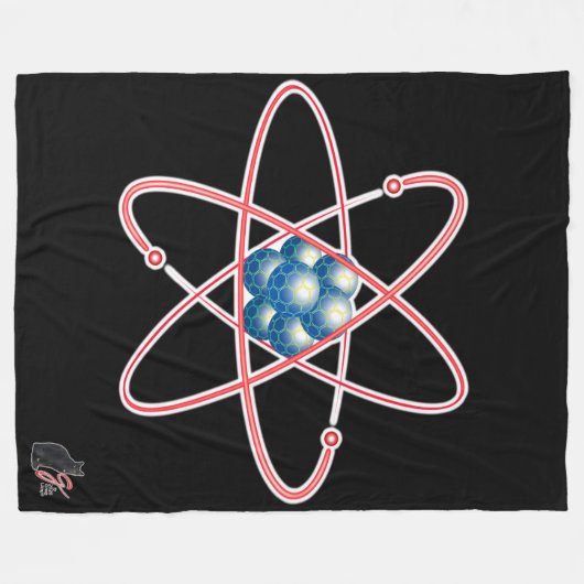 Ironic Atomic Fleece Deken (Voorkant (Horizontaal))