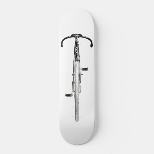 Ironic Bike Riding Persoonlijk Skateboard (Voorkant)