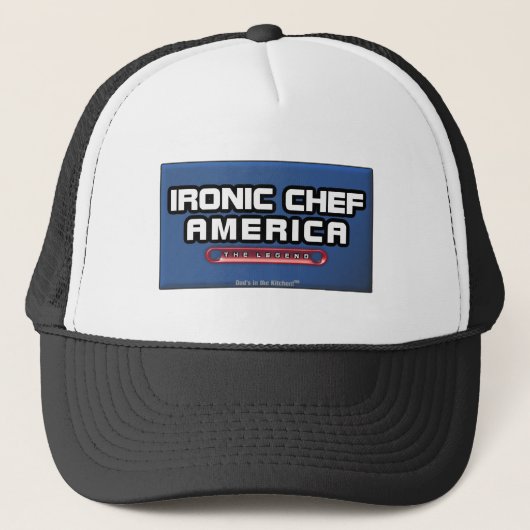IRONIC CHEF AMERICA TRUCKER PET (Voorkant)