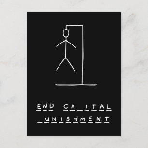 Ironic Hangman Briefkaart