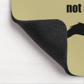 Ironic Mustache WTF tan Muismat (Hoek)