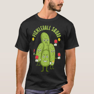 Ironic Pickle Ball Player Dink Pickleball Squad T-shirt