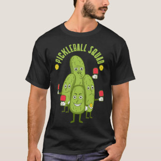 Ironic Pickle Ball Player Dink Pickleball Squad T-shirt