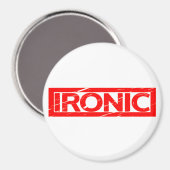 Ironic Stamp Magneet (Voorkant / Achterkant)
