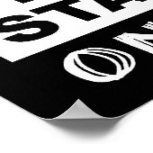 Ironic Statement Funny Print Poster Humor (Hoek)