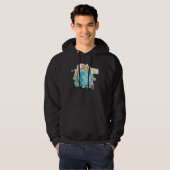 Ironic Statement on Climate Change This is Fin Hoodie (Voorkant volledig)