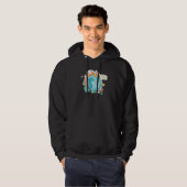 Ironic Statement on Climate Change This is Fin Hoodie (Voorkant volledig)