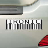 ironicbmpr bumpersticker (Op auto)