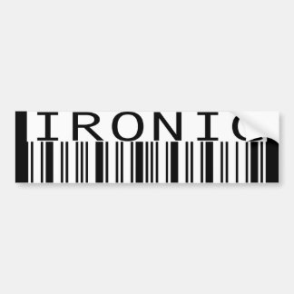ironicbmpr bumpersticker