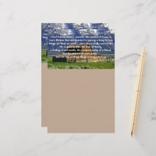Ironies of Life Inspirerend Briefpapier