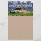 Ironies of Life Inspirerend Briefpapier (Achterkant)