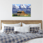 Ironies of Life Inspirerend Canvas Afdruk (Insitu (Slaapkamer))