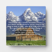 Ironies of Life Inspirerend Fotoplaat (Voorkant)