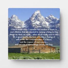 Ironies of Life Inspirerend Fotoplaat