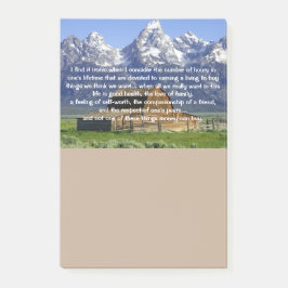 Ironies of Life Inspirerend Post-it® Notes