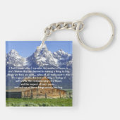 Ironies of Life Inspirerend Sleutelhanger (Achterkant)