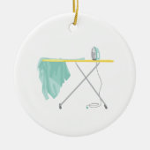 Ironing Board Keramisch Ornament (Voorkant)