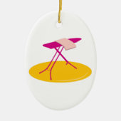 Ironing Board Keramisch Ornament (Voorkant)