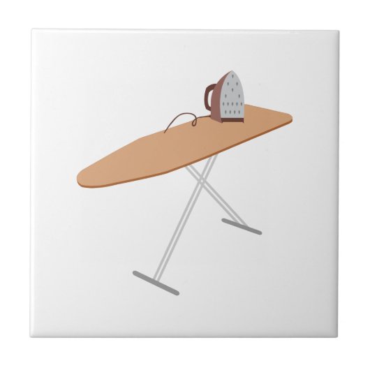 Ironing Board Tegeltje (Voorkant)
